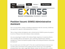 Tablet Screenshot of exmss.org